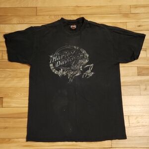 Harley-Davidson Charcoal Graphic Tee